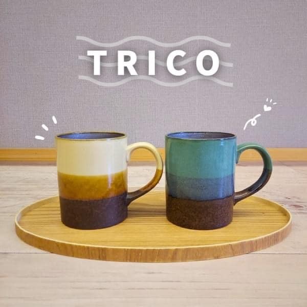 日本瓷器美濃燒TRICO馬克杯300ml 王球餐具 (4)