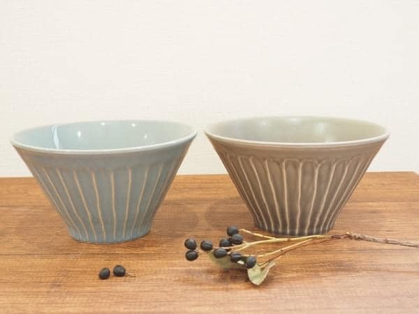 日本餐具美濃燒瓷器mini Sogi沙拉碗19cm 王球餐具 (4)