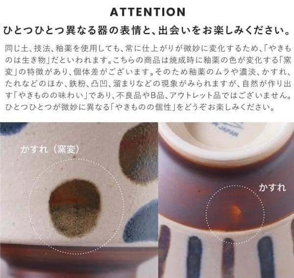 日本餐具美濃燒瓷器南風飯碗13cm 王球餐具 (7)