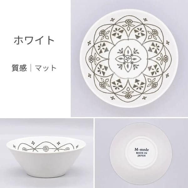 日本餐具 美濃燒瓷器 摩洛哥飯碗13.7cm 王球餐具 (5)