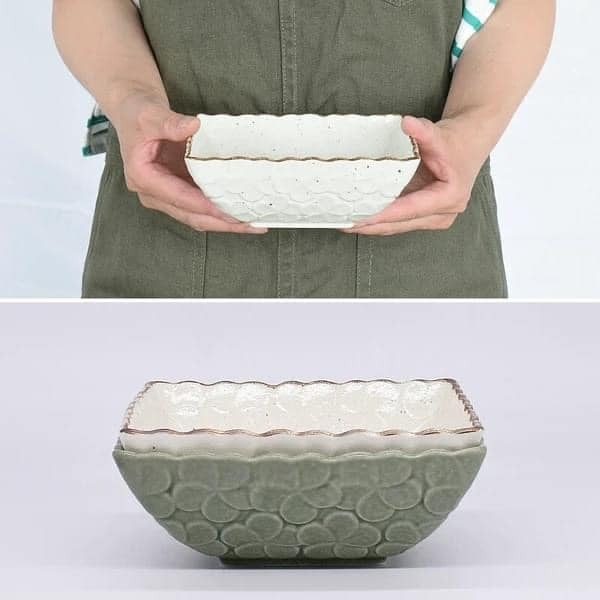 日本餐具 美濃燒瓷器 雞蛋花小缽食器 王球餐具 (6)