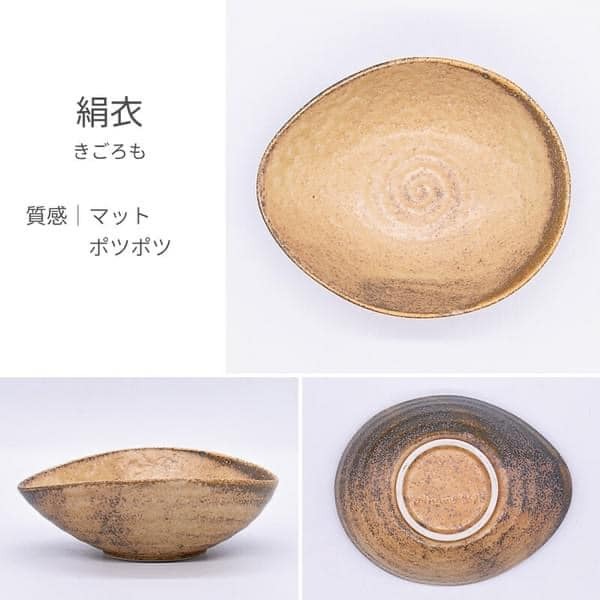 日本餐具 美濃燒瓷器 蛋形小缽15.4cm 王球餐具 (7)