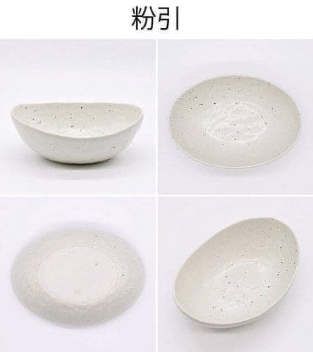 日本餐具 美濃燒瓷器 月牙碗 19CM 王球餐具 (6)