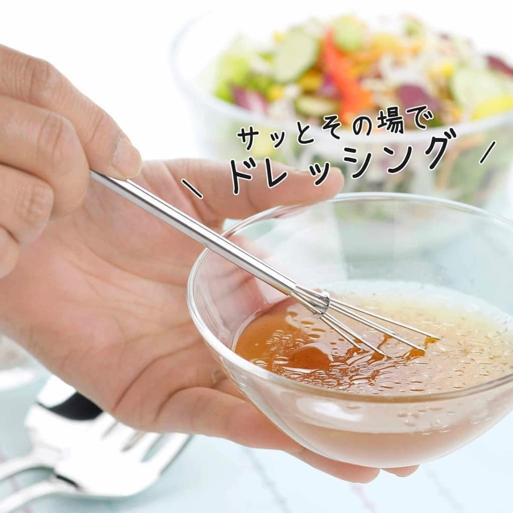 【YOSHIKAWA吉川鄉技】日本製 美乃滋 & 沙拉醬兼用 攪拌打蛋器 (4)