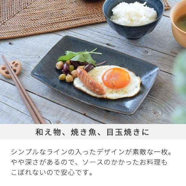 日本餐具美濃燒魚尾盤20.5cm 王球餐具 (3)