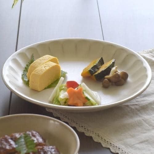 王球餐具日本製美濃燒FIORE瓷器食器系列 餐盤  馬克杯 (2)2