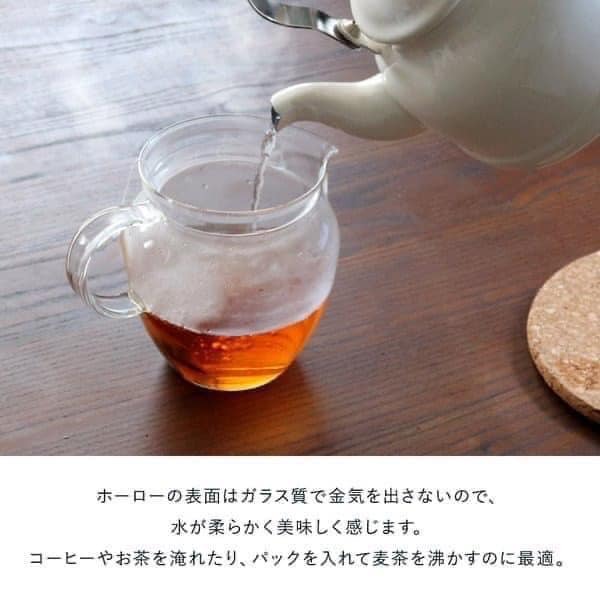 日本餐具 富士琺瑯 HoneyWare琺瑯壼 Cotton系列餐具 琺瑯燒水壺 1.6L 王球餐具 (3)