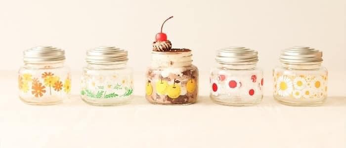 日本餐具 ADERIA玻璃 昭和復古花朵糖果罐 玻璃罐 王球餐具 (11)