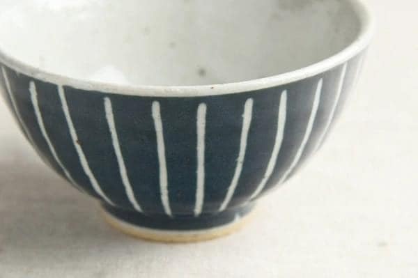 日本食器 美濃燒瓷碗 手工圓形飯碗12.1cm 日本餐具 王球餐具
