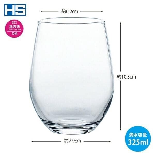 日本餐具 佐佐木東洋玻璃杯酒杯325ml（禮盒）杯子 王球餐具