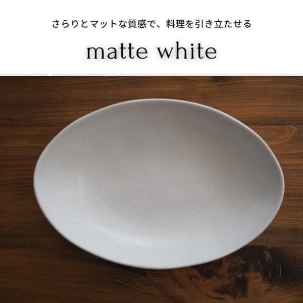 日本餐具 美濃燒餐盤 Natural 天然橢圓深盤 23.8cm王球餐具 (13)
