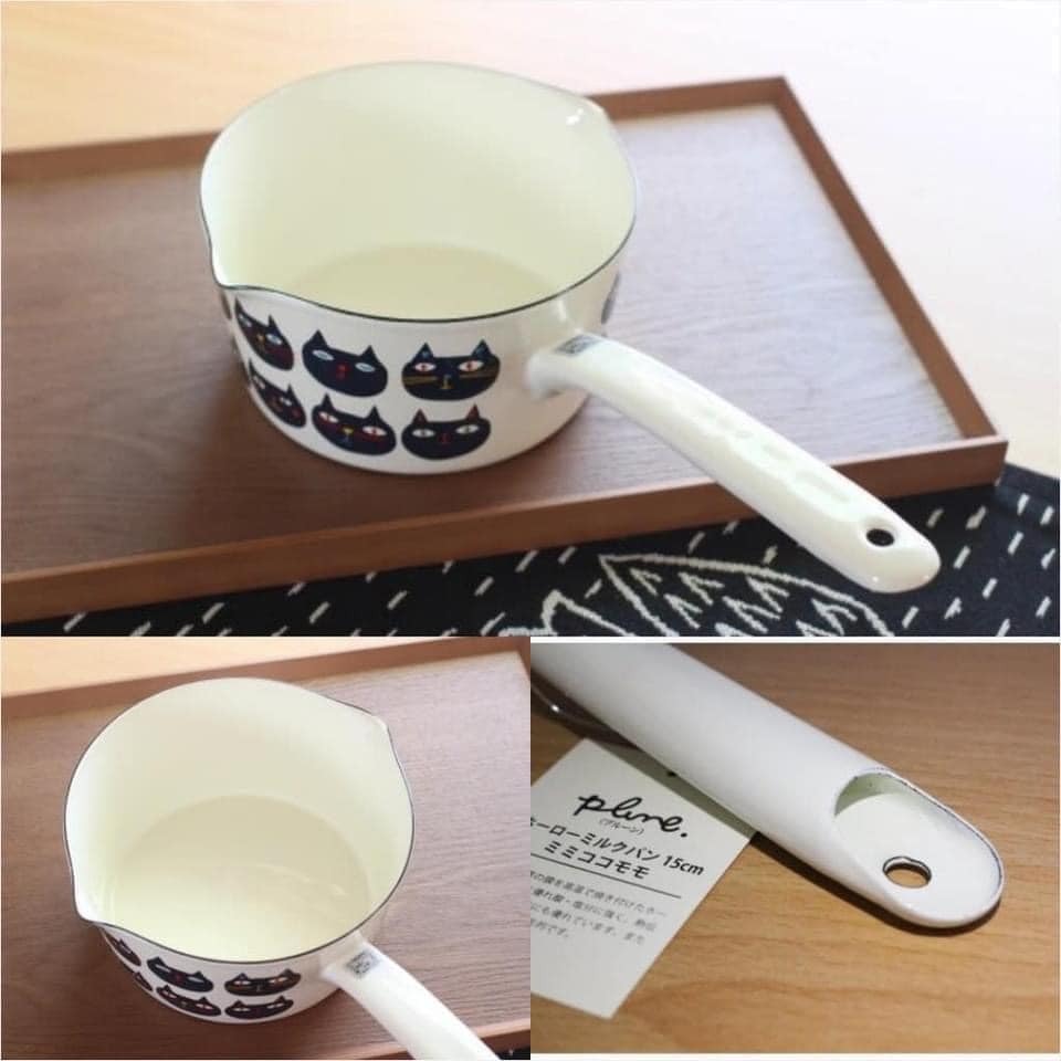 日本餐具 鍋具 多功能 琺瑯牛奶鍋 王球餐具 (12)
