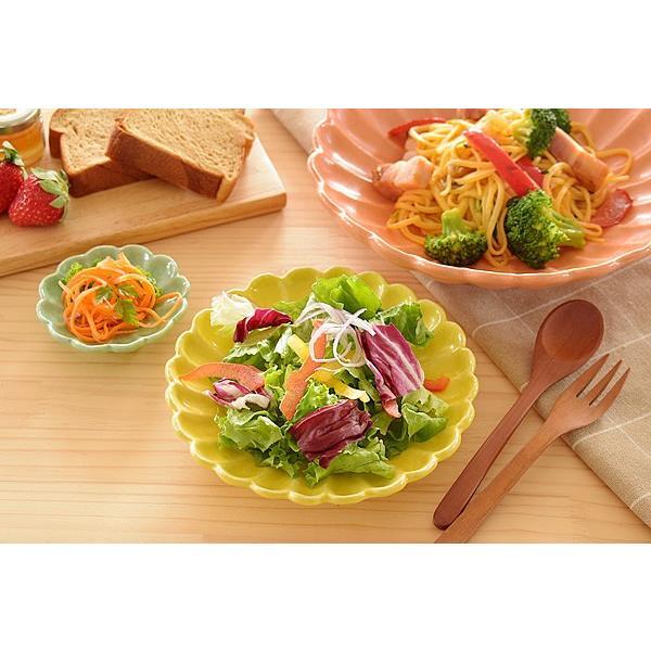 日本餐具 美濃燒瓷器餐盤 日本菊形盤 王球餐具 (16)