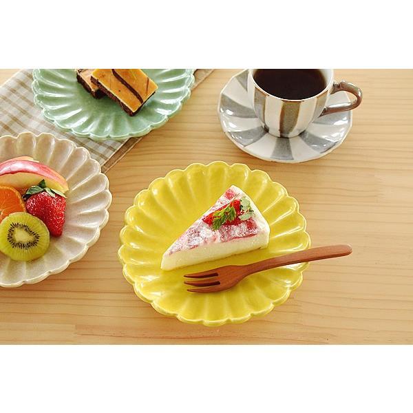 日本餐具 美濃燒瓷器餐盤 日本菊形盤 王球餐具 (7)