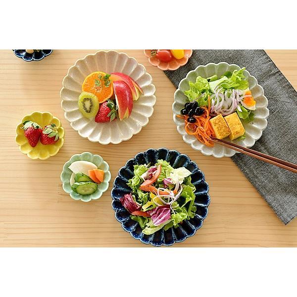 日本餐具 美濃燒瓷器餐盤 日本菊形盤 王球餐具 (15)