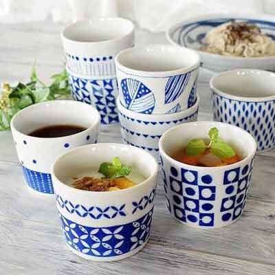 日本餐具美濃燒茶碗蒸小碗8.4cm-王球餐具-(14)