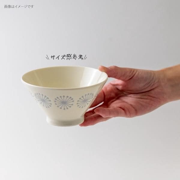 日本餐具 美濃燒瓷碗 mock蒲公英飯碗12.5cm 王球餐具 (7)