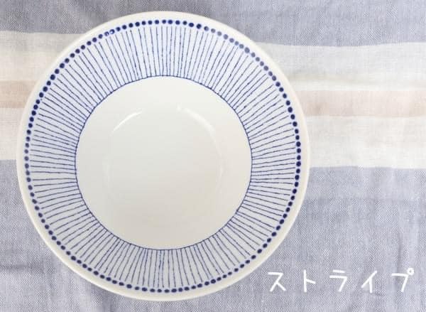 日本餐具美濃燒瓷碗 蕎麥拉麵碗20cm 王球餐具 (9)