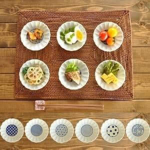 日本餐具 美濃燒餐盤 日式圖紋小盤10cm 王球餐具 (3)