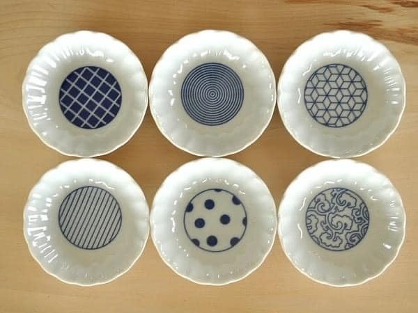 日本餐具 美濃燒餐盤 日式圖紋小盤10cm 王球餐具 (8)