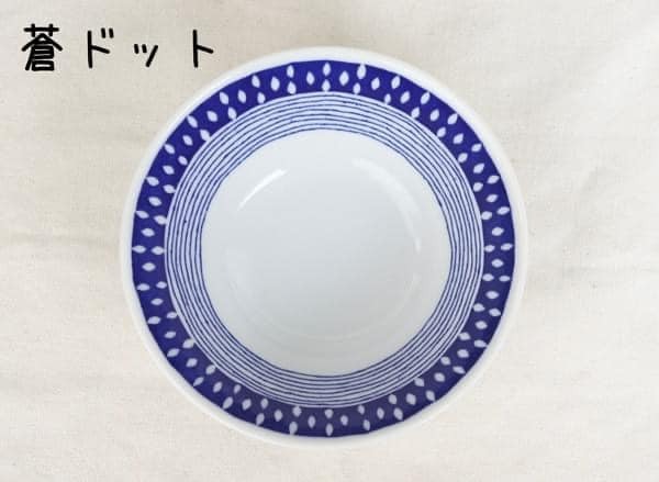 日本餐具 美濃燒陶瓷碗 蕎麥飯碗13.5cm 王球餐具 (4)