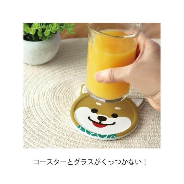 日本餐具 動物吸水杯墊 王球餐具 (5)