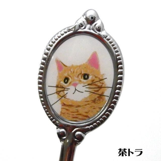日本餐具 CYAMEKKE 貓咪湯匙 王球餐具 (12)