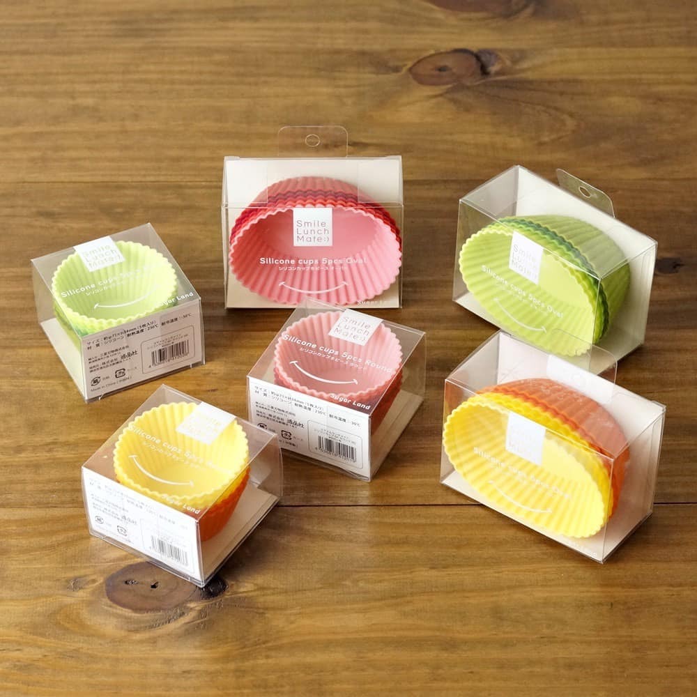 日本餐具 Sugar Land 矽膠 便當 分隔盒  橢圓5入  圓形5入 王球餐具