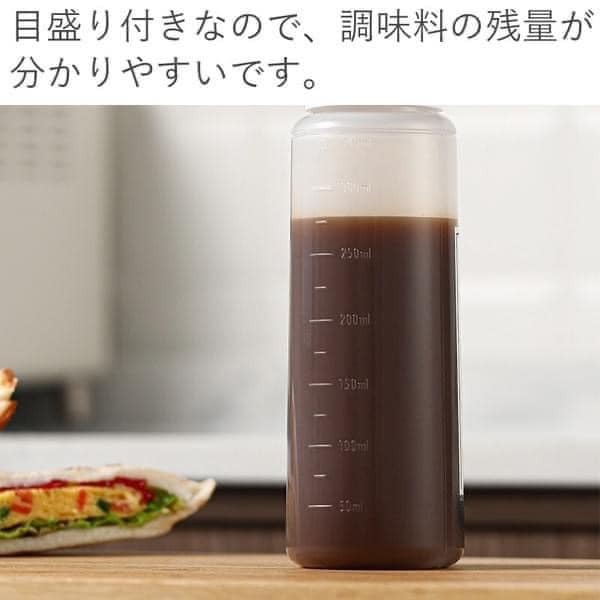 日本餐具 霜山廚房用品 2孔醬料瓶2入 王球餐具 (6)