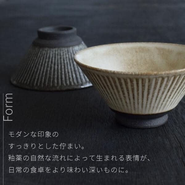 日本餐具 美濃燒陶瓷 德草陶瓷飯碗12cm 王球餐具 (4)