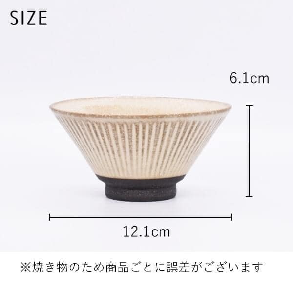 日本餐具 美濃燒陶瓷 德草陶瓷飯碗12cm 王球餐具 (10)