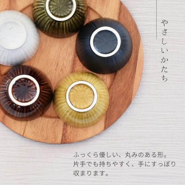 日本餐具 美濃燒陶瓷碗 日式十草小碗 5色小缽10cm 王球餐具 (11)
