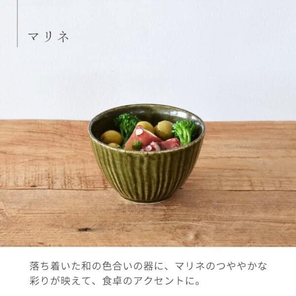 日本餐具 美濃燒陶瓷碗 日式十草小碗 5色小缽10cm 王球餐具 (13)