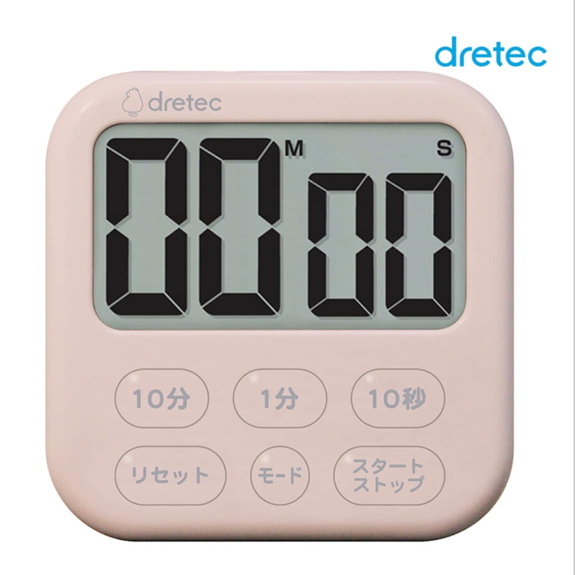 日本餐具 DRETEC大螢幕時鐘烹飪料理計時器 王球餐具 (5)