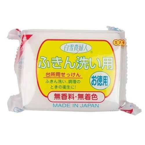 日本餐具 白雪貴婦人廚房萬用洗潔皂2入 王球餐具 (3)