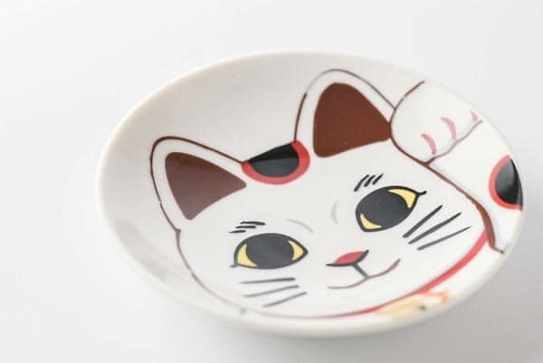 日本餐盤 美濃燒近藤馬山傳統圖案小碟子禮盒組 王球餐具 (4)