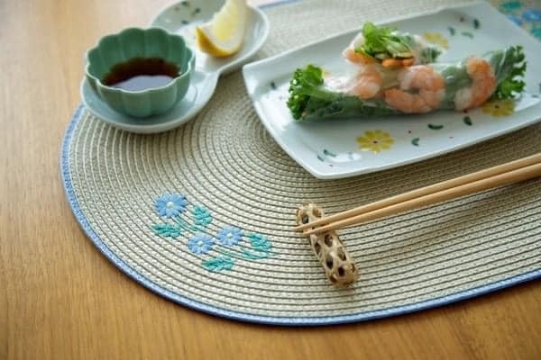 日本餐具 波佐見燒亞洲風味餐盤22cm 王球餐具 (12)