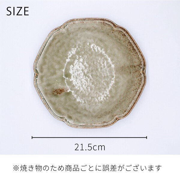 日本餐具 美濃燒餐盤 Kanin深盤21.5cm 王球餐具 (13)