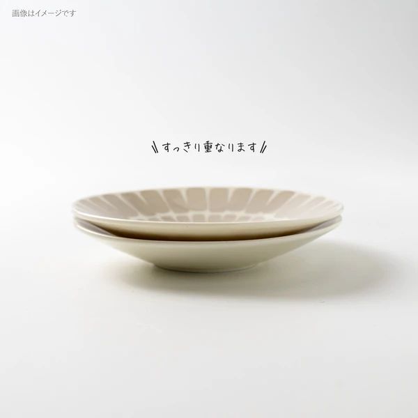 日本餐具 美濃燒餐盤 Amis平盤14.7cm 王球餐具 (5)