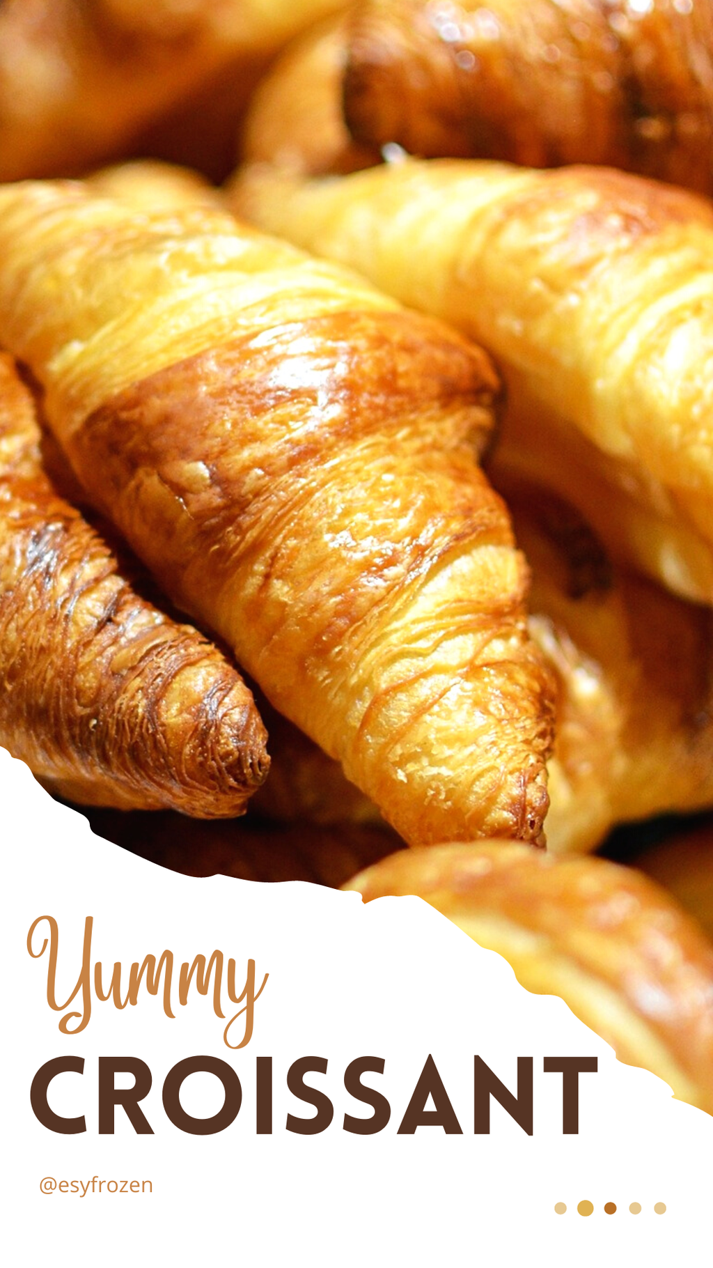 White and Brown Photo Yummy Bread Instagram Story