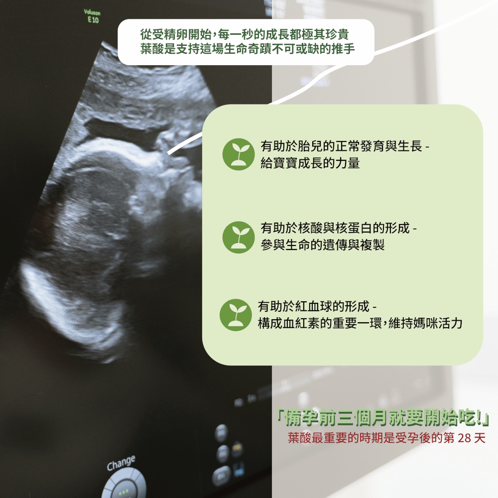 好孕活性葉酸錠_特色介紹