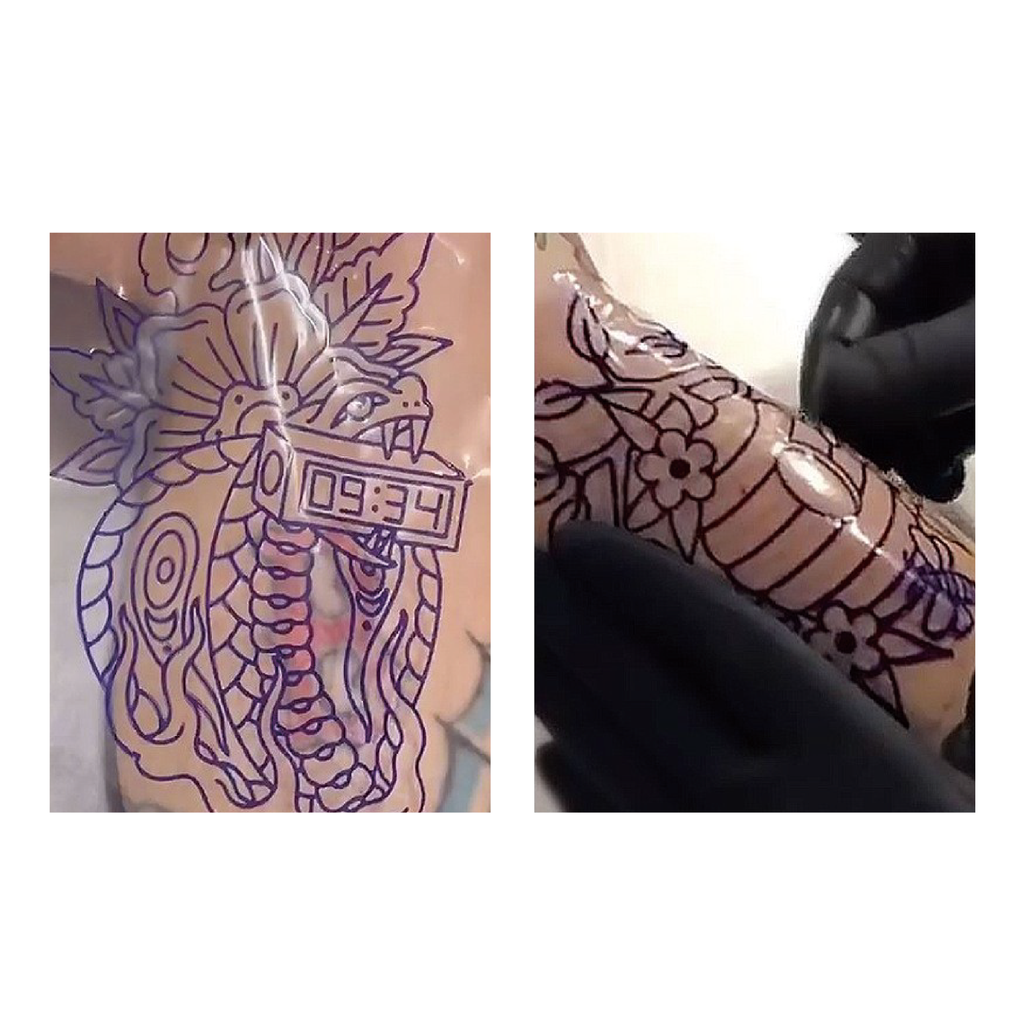 紋身透明轉印膜_2
