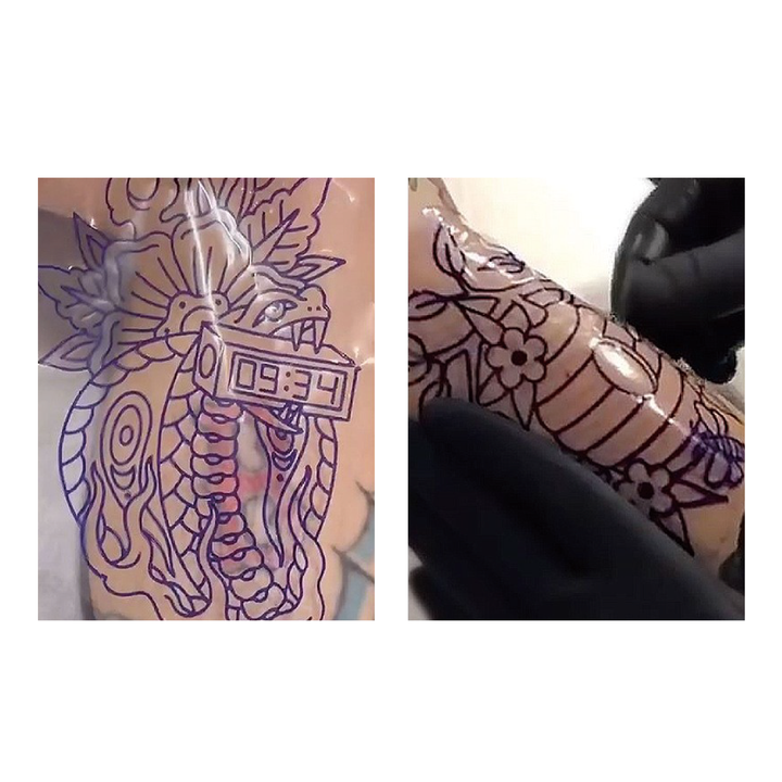 紋身透明轉印膜_2