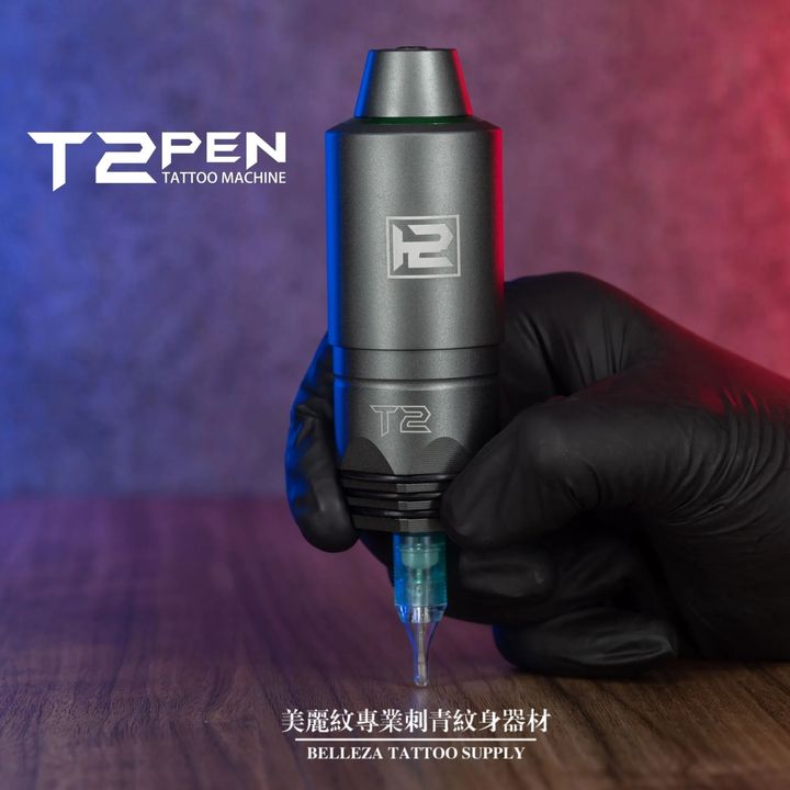 T2 Fatboy Tattoo Pen 胖小子筆型機 - 鋼鐵灰_2