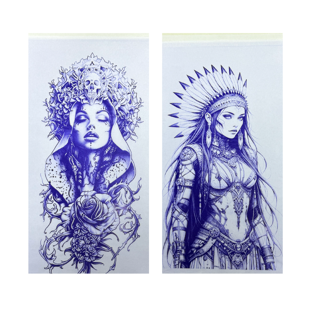 MK Portrait紋身轉印紙-03