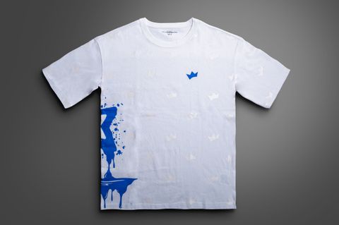 Dripping Star White Tee (Front)