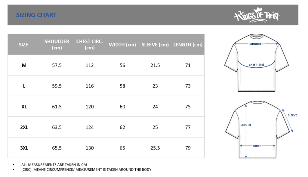 SIZING CHART