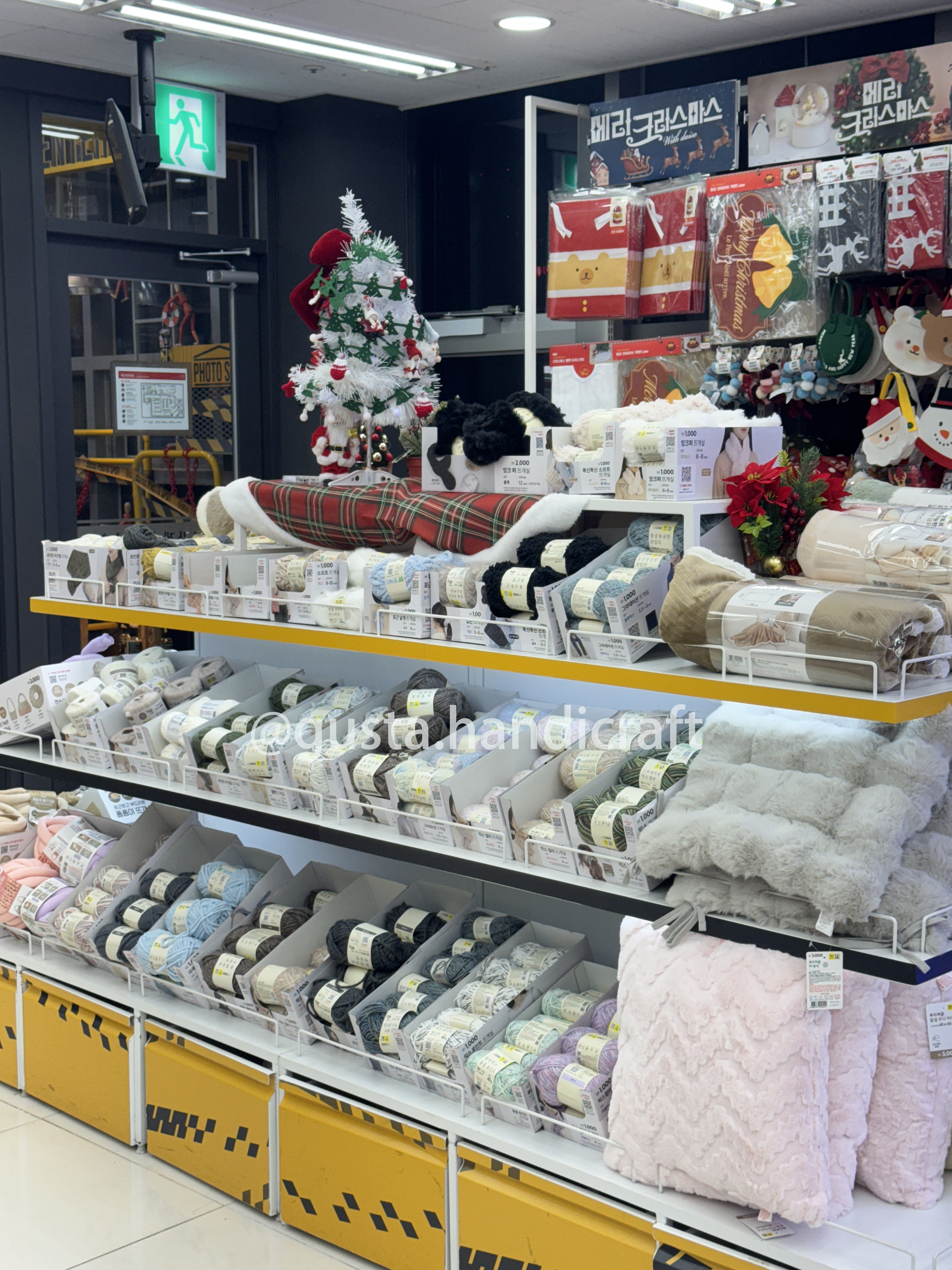 韓國首爾毛線店探索 📍明洞｜弘大｜中浪