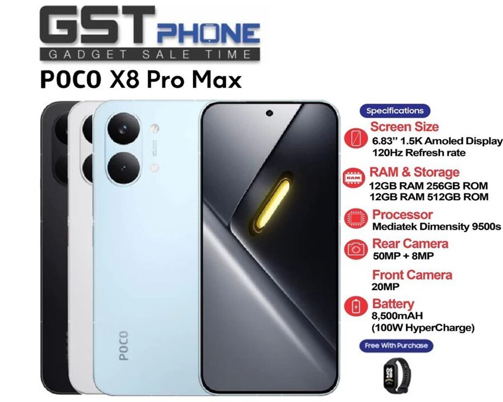 Poco X8 Pro Max