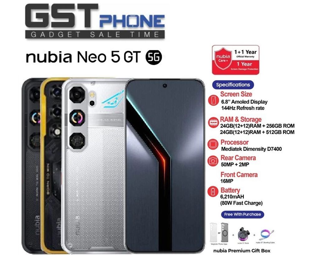 Nubia Neo 5 GT